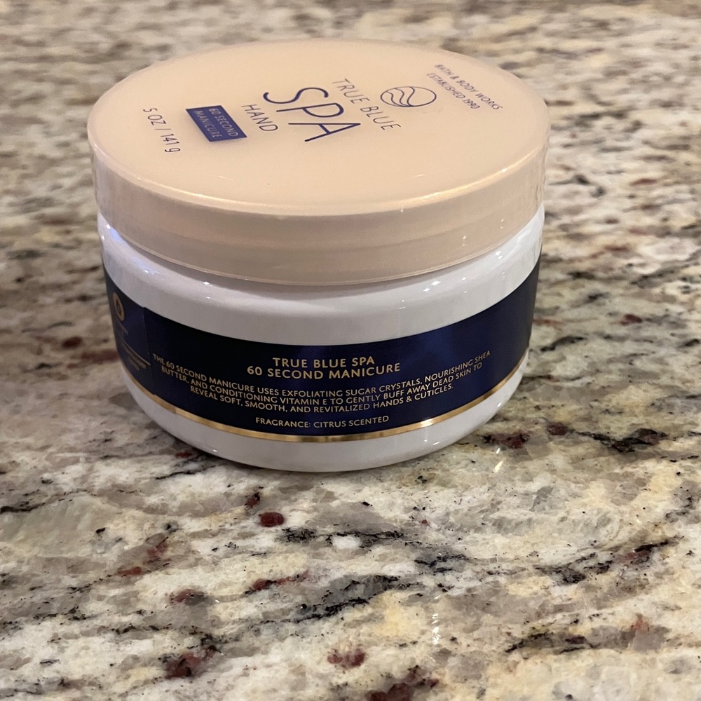 Bath & Body Works True Blue Spa 60 Second Manicure Hand Citrus Shea Vitamin E - Picture 4 of 4